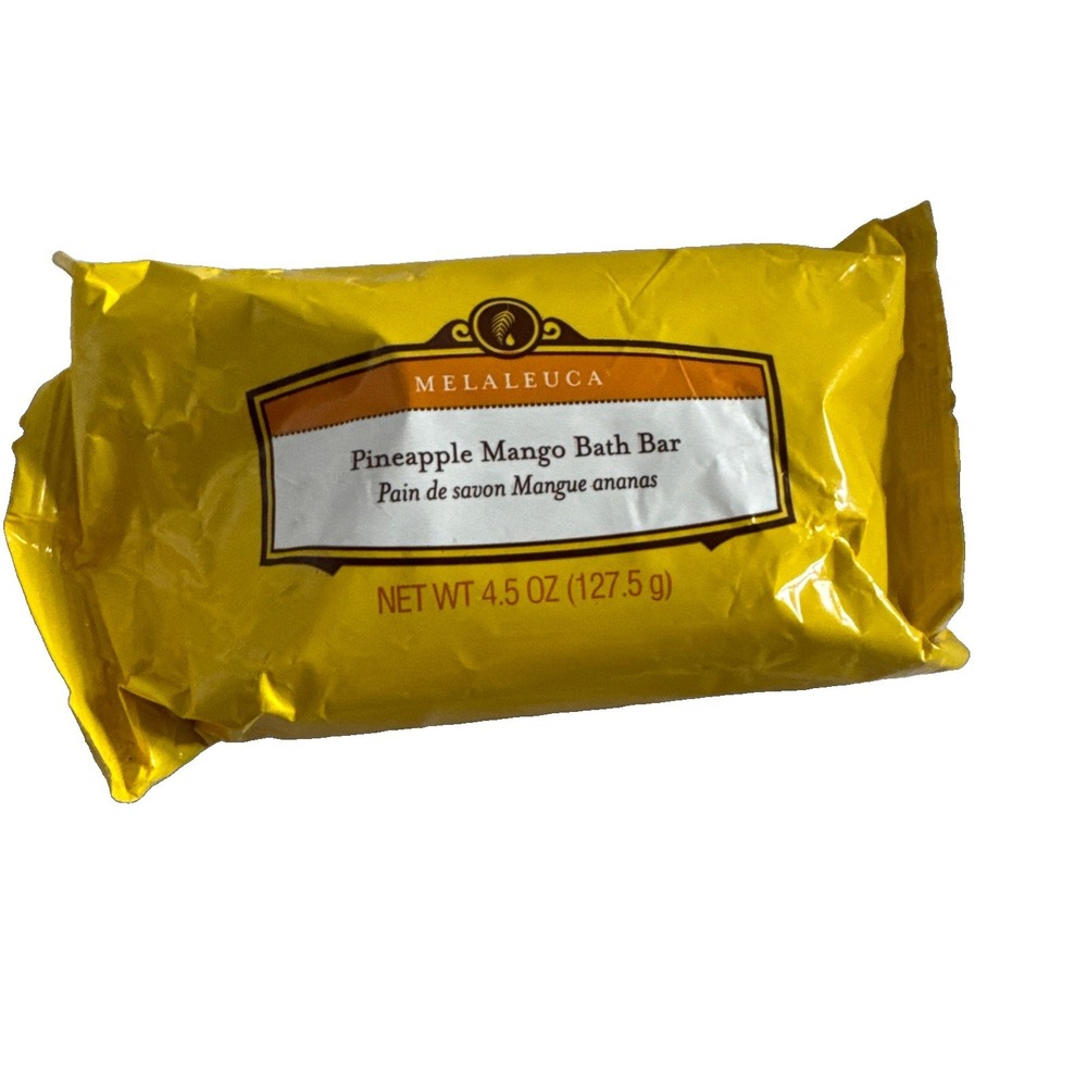 Melaleuca Pineapple‎ Mango Bath Bar Soap 4.5 Oz New Factory Sealed